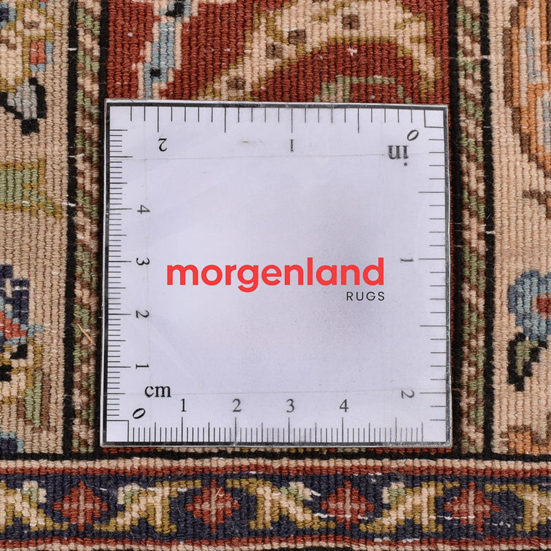 Biegacz Perski dywan - Ghom - Królewski - 150 x 51 cm - ciemny beż