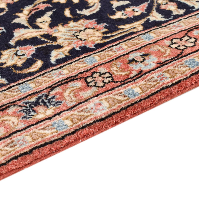 Biegacz Perski dywan - Ghom - Królewski - 150 x 52 cm - ciemnoniebieski