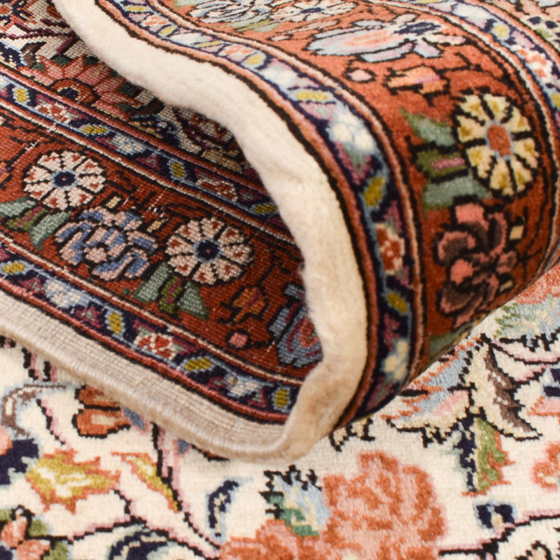 Biegacz Dywan perski - Bijar - 308 x 74 cm - beżowy