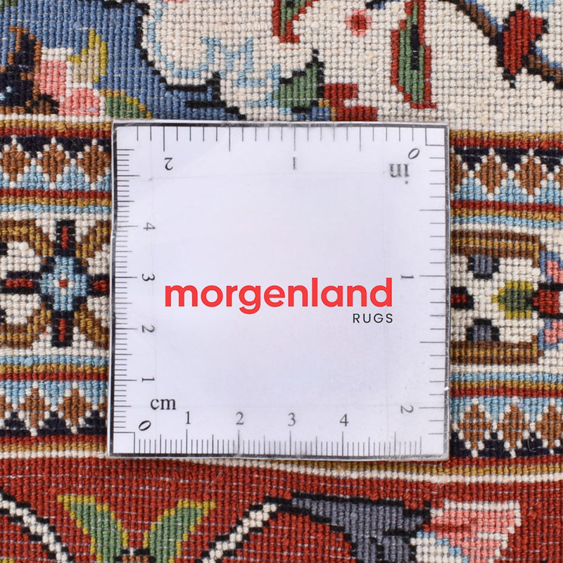 Perski dywan - Ghom - Królewski - 218 x 138 cm - ciemnoniebieski