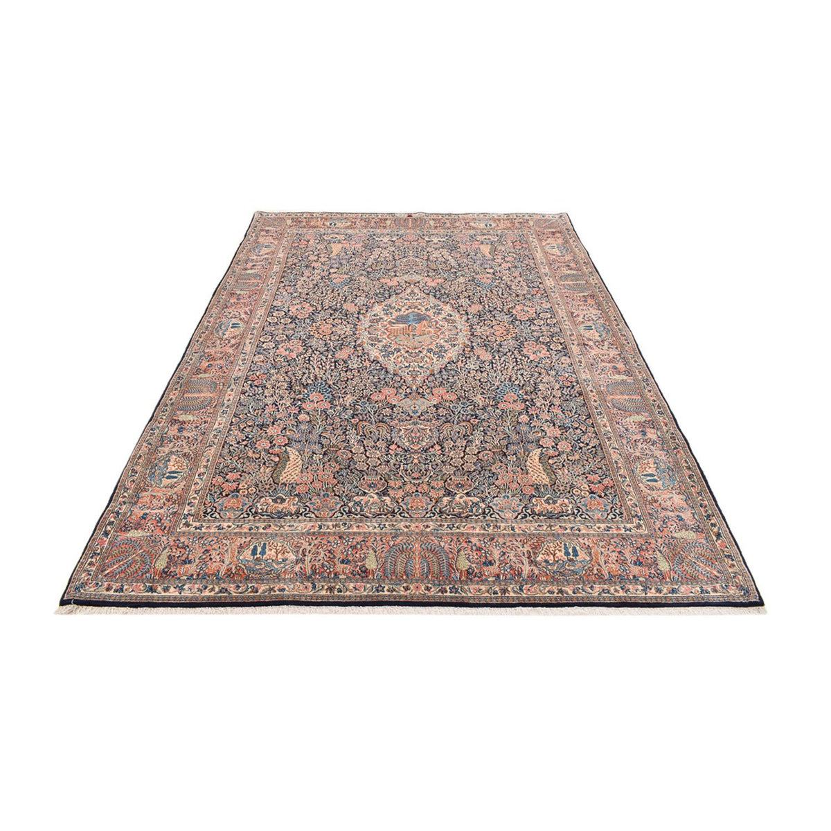 Dywan perski - Royal - 290 x 200 cm - ciemnoniebieski