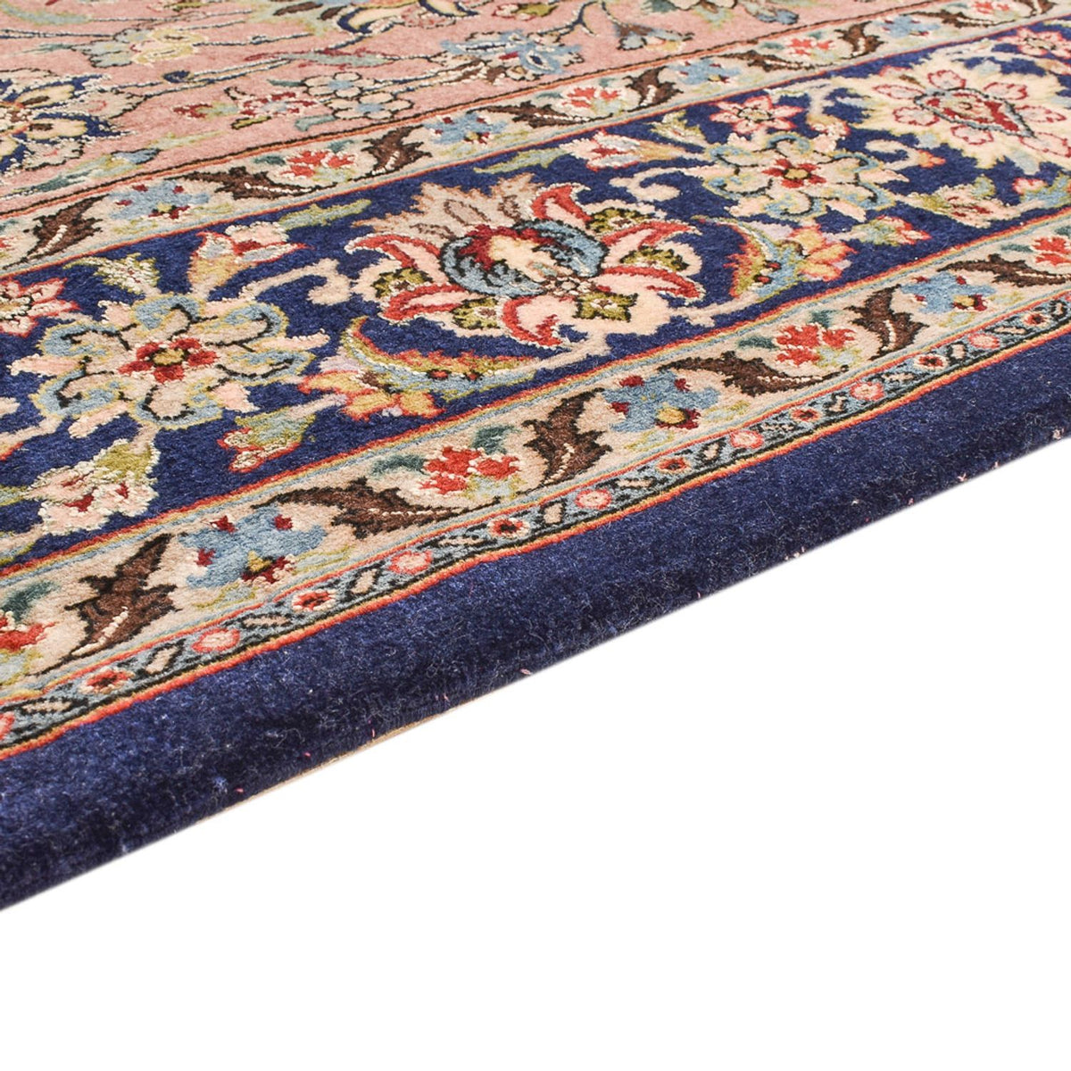 Perski dywan - Ghom - Królewski - 216 x 135 cm - jasna czerwień