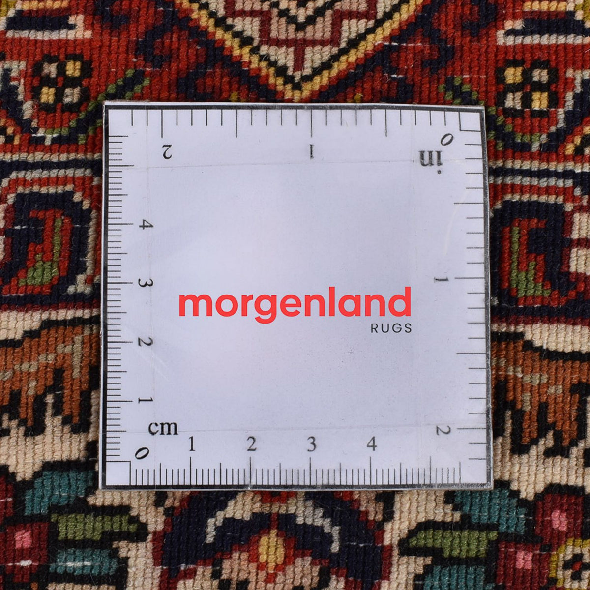 Biegacz Dywan perski - Bijar - 320 x 84 cm - rdza