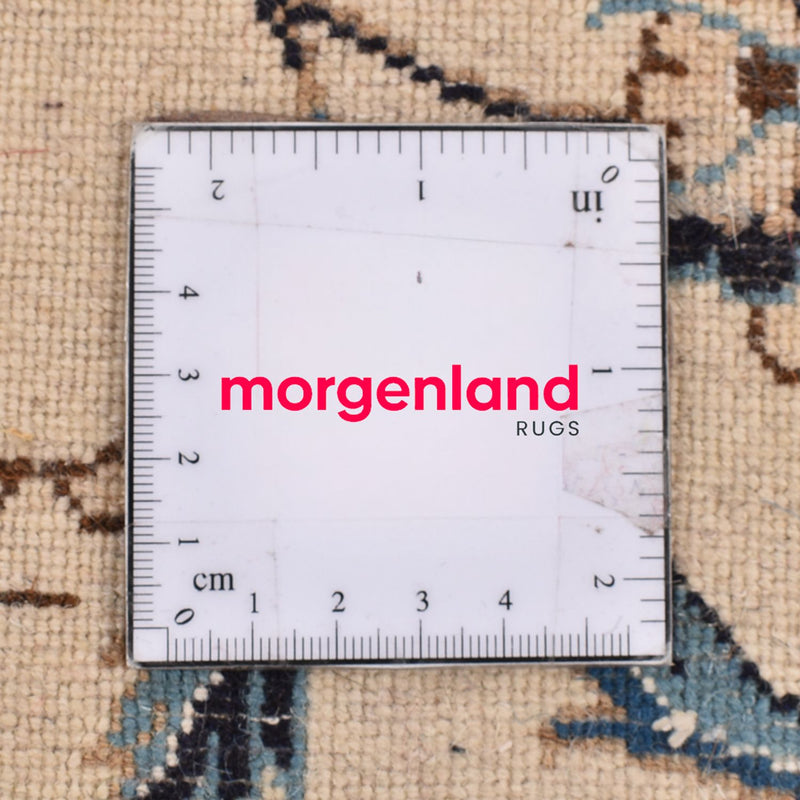 Biegacz Dywan perski - Nain - Królewski - 202 x 60 cm - kremowy