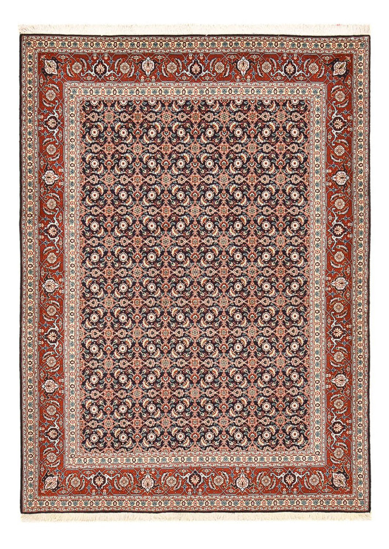 Dywan perski - Tabriz - Królewski - 204 x 148 cm - rdza