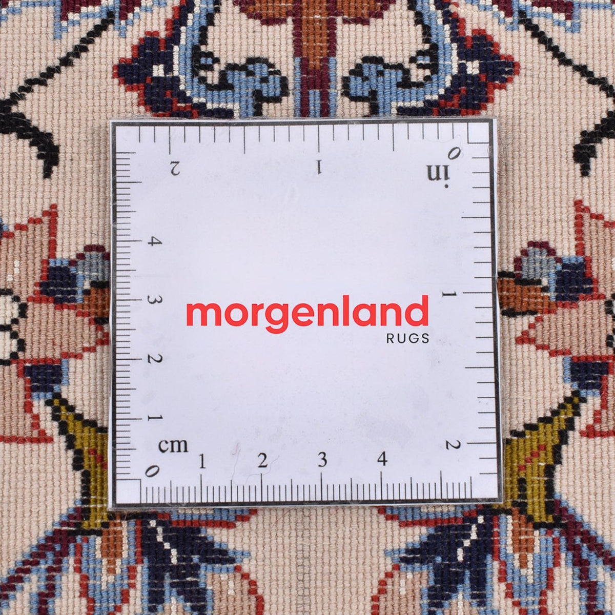 Biegacz Dywan perski - Isfahan - Premium - 190 x 70 cm - ciemny beż