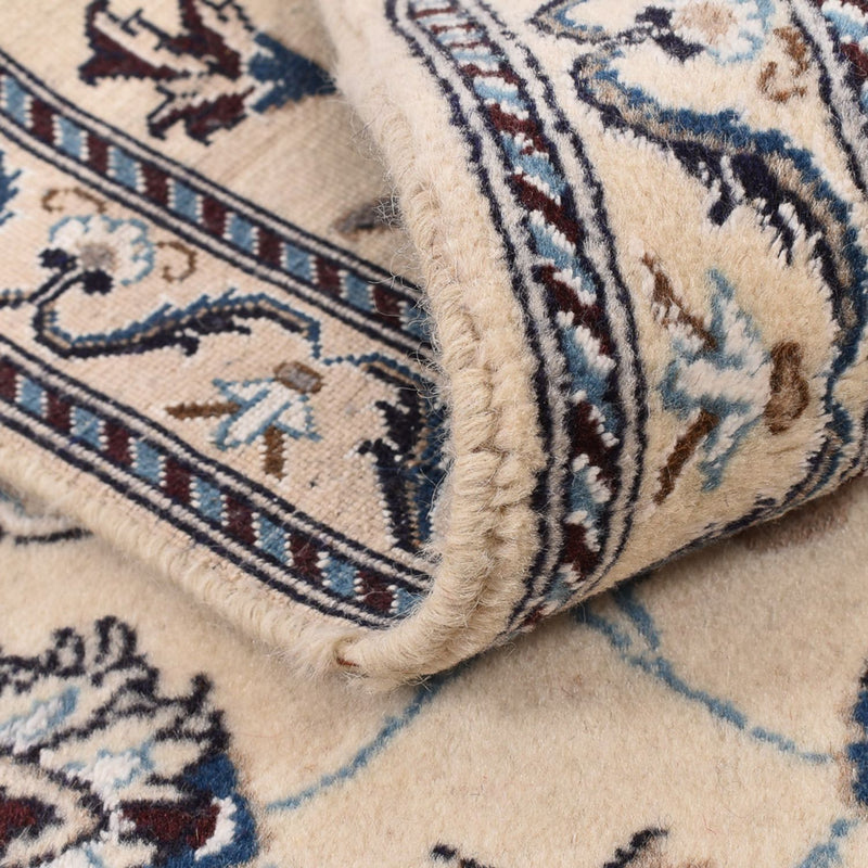 Biegacz Dywan perski - Nain - Królewski - 195 x 60 cm - kremowy