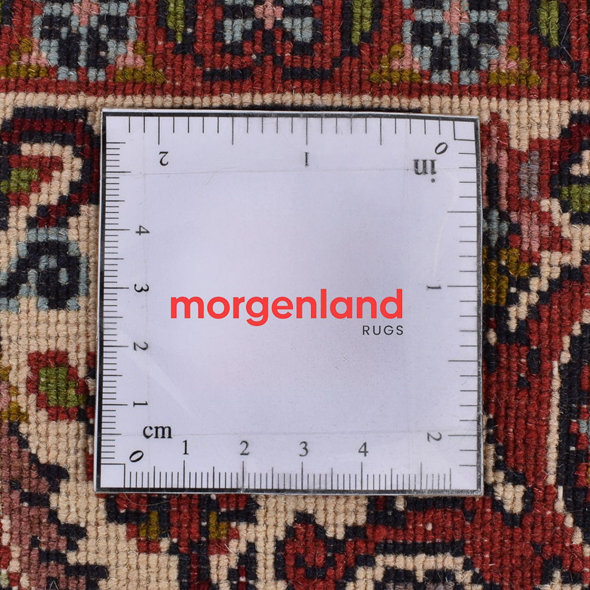 Biegacz Dywan perski - Bijar - 296 x 87 cm - rdza