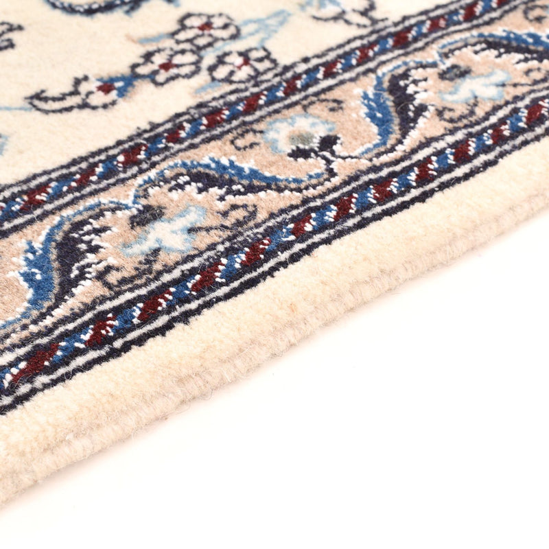 Biegacz Dywan perski - Nain - Królewski - 202 x 58 cm - kremowy