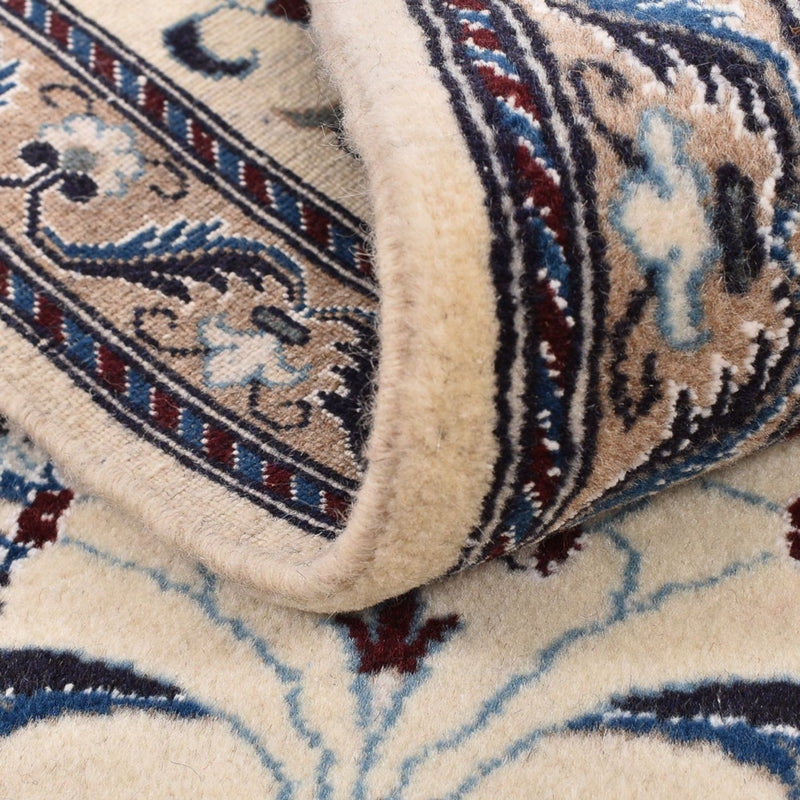 Biegacz Dywan perski - Nain - Królewski - 202 x 58 cm - kremowy