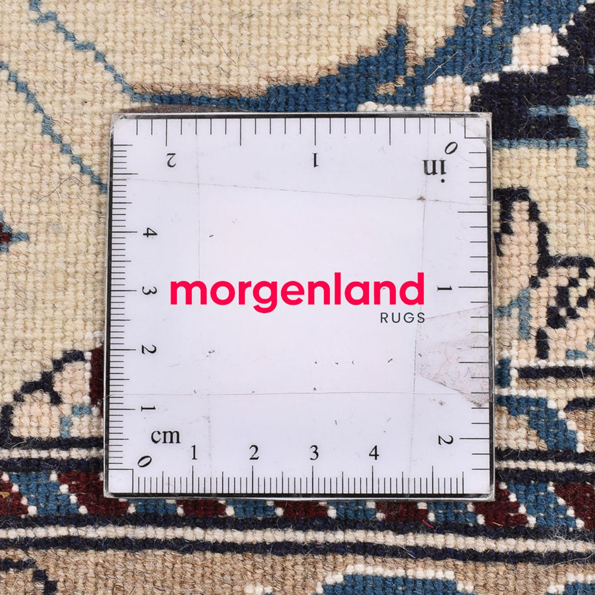 Biegacz Dywan perski - Nain - Królewski - 202 x 58 cm - kremowy