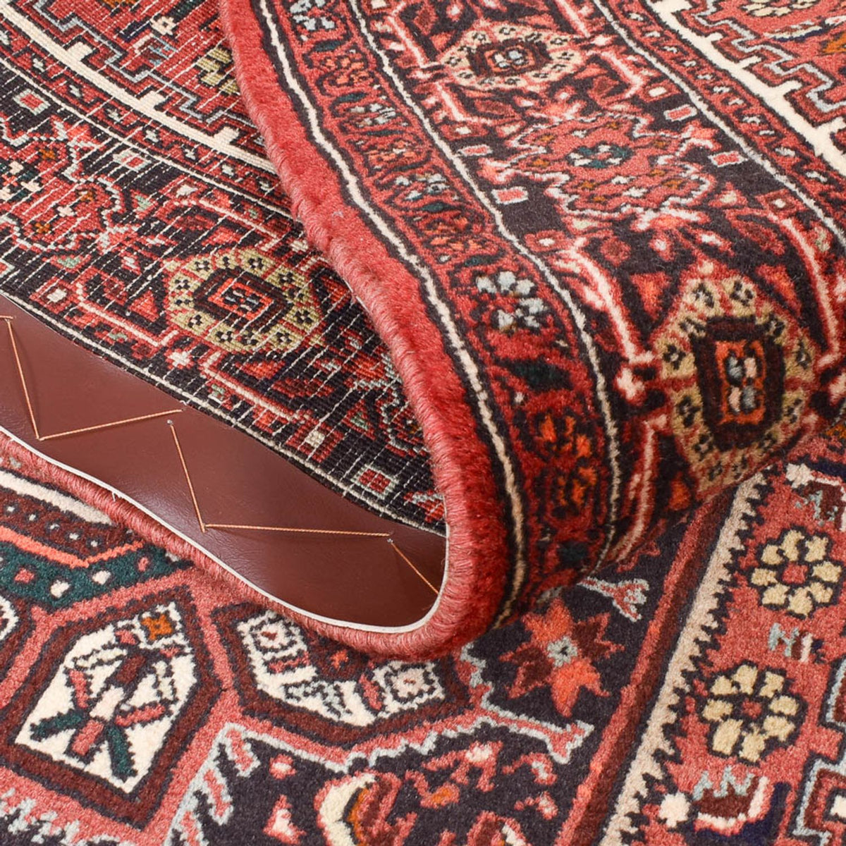 Biegacz Perski dywan - Nomadyczny - 295 x 93 cm - rdza