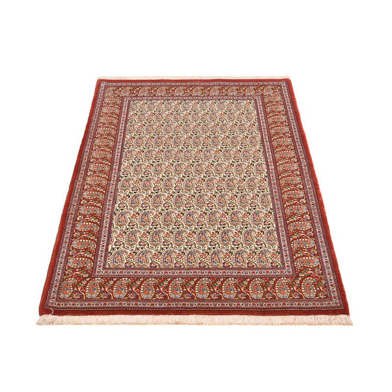 Perski dywan - Ghom - Królewski - 157 x 101 cm - jasny beż