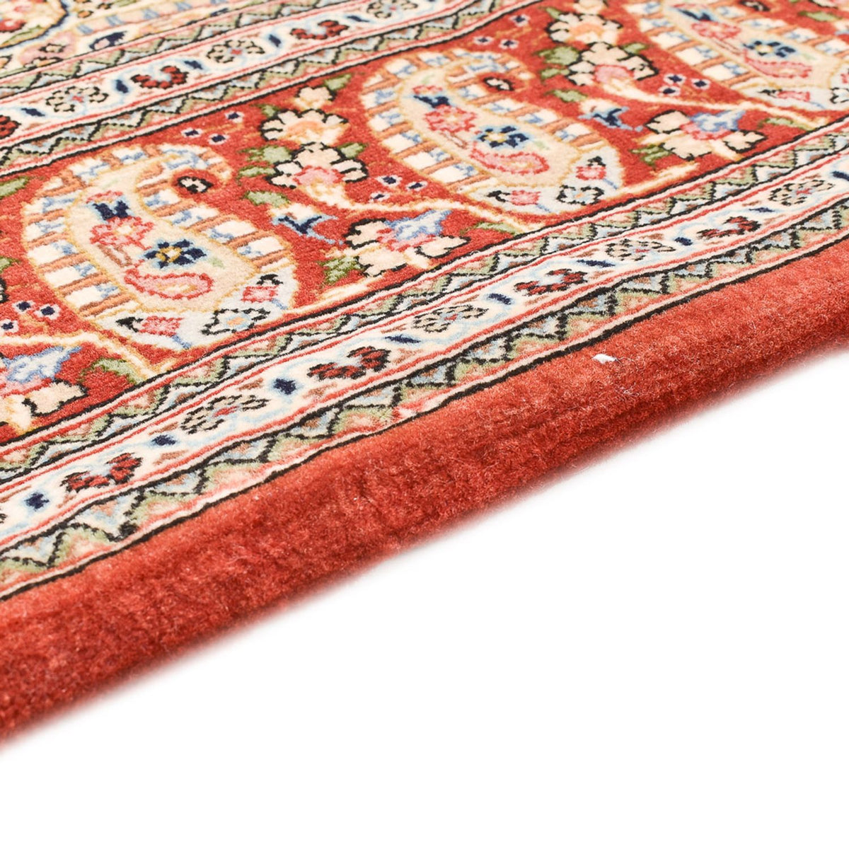 Perski dywan - Ghom - Królewski - 150 x 105 cm - jasny beż