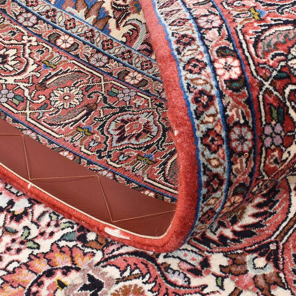 Dywan perski - Bijar - 246 x 178 cm - rdza