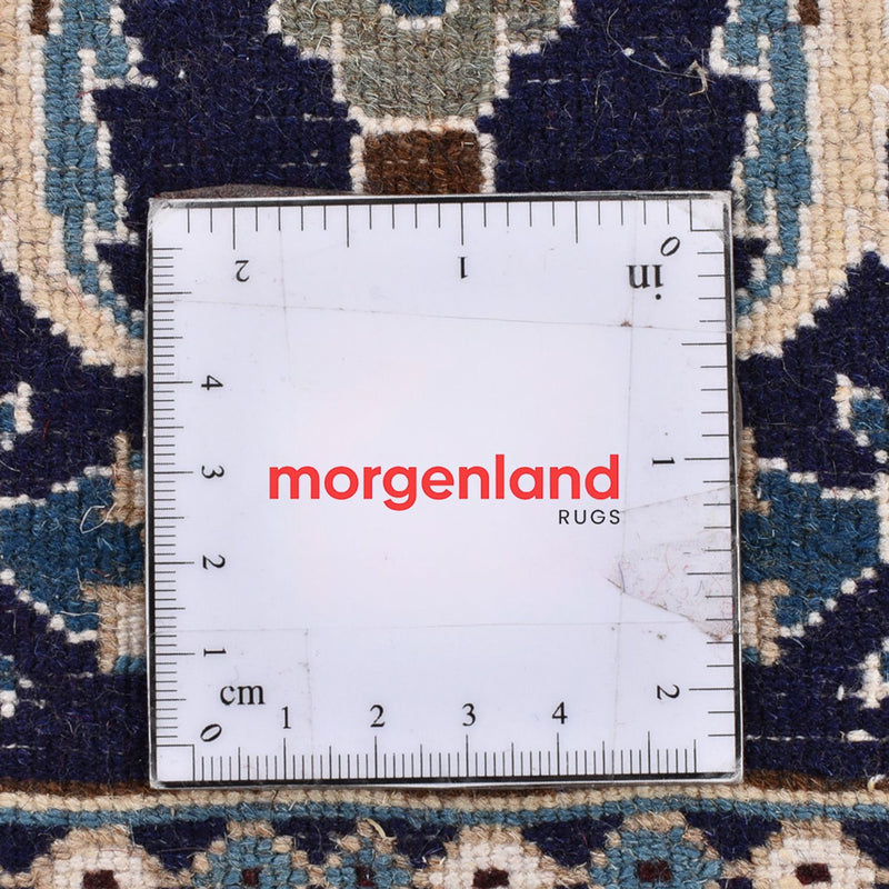 Biegacz Dywan perski - Nain - Królewski - 196 x 66 cm - ciemnoniebieski