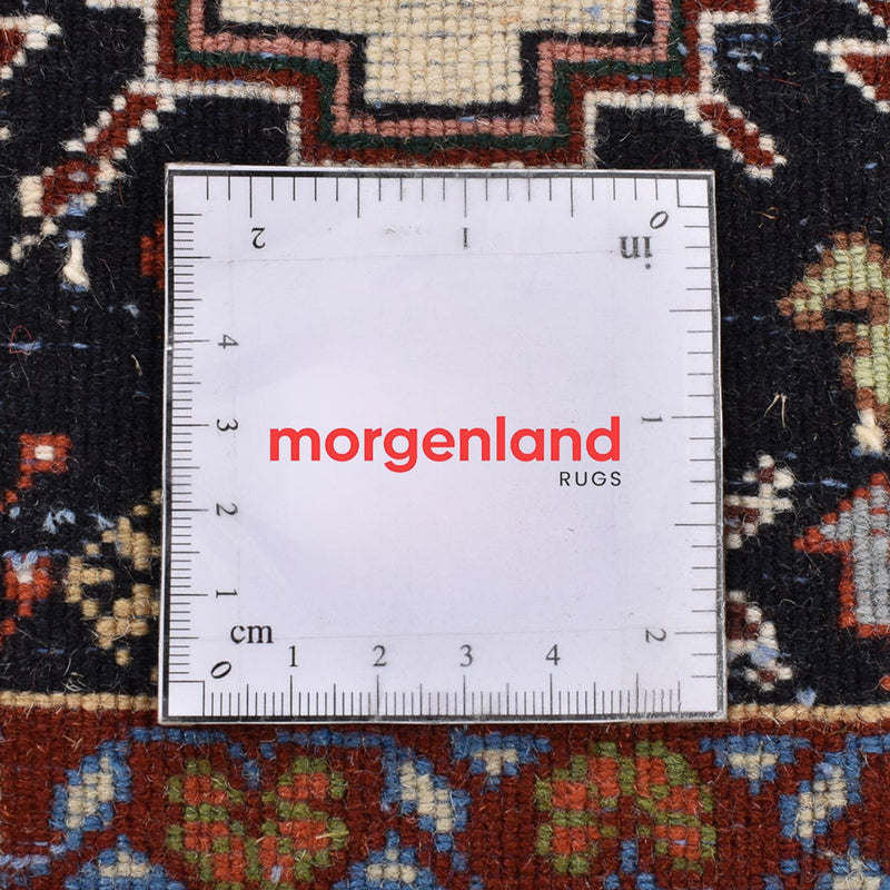 Biegacz Dywan Gabbeh - Kashkuli perski - 200 x 63 cm - wielokolorowy