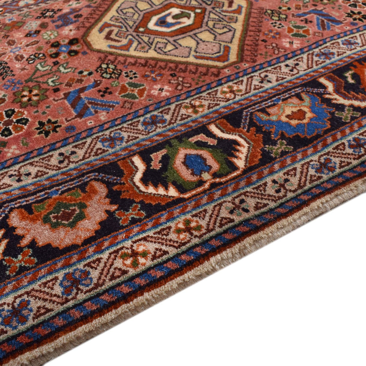 Dywan Gabbeh - Kashkuli perski - 260 x 172 cm - czerwony