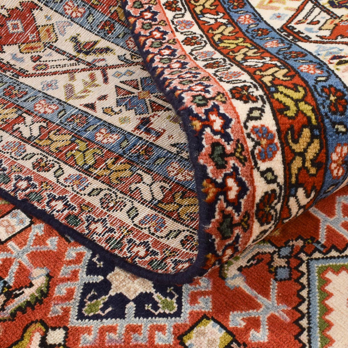 Dywan Gabbeh - Kashkuli perski - 330 x 195 cm - jasna czerwień