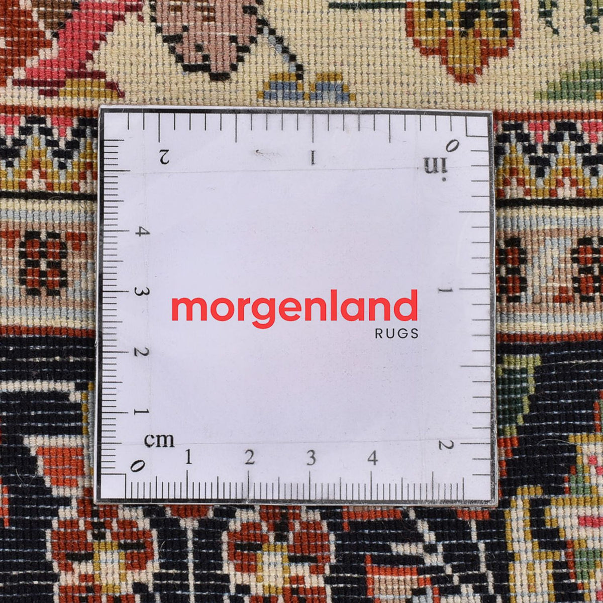 Biegacz Perski dywan - Ghom - Królewski - 204 x 57 cm - beżowy