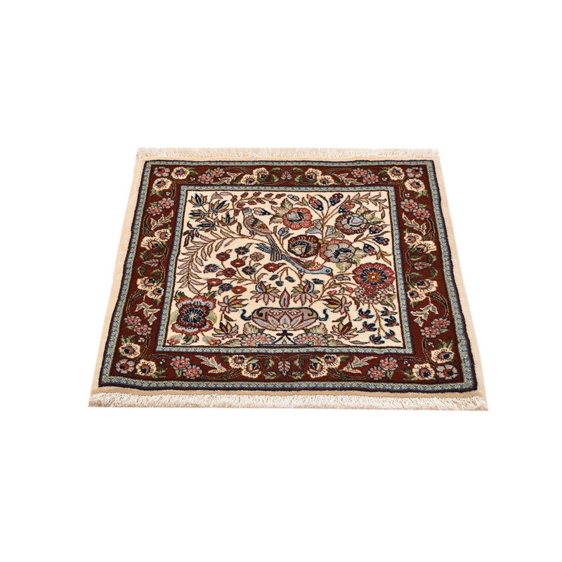 Dywan perski - Klasyczny - 64 x 60 cm - wielokolorowy