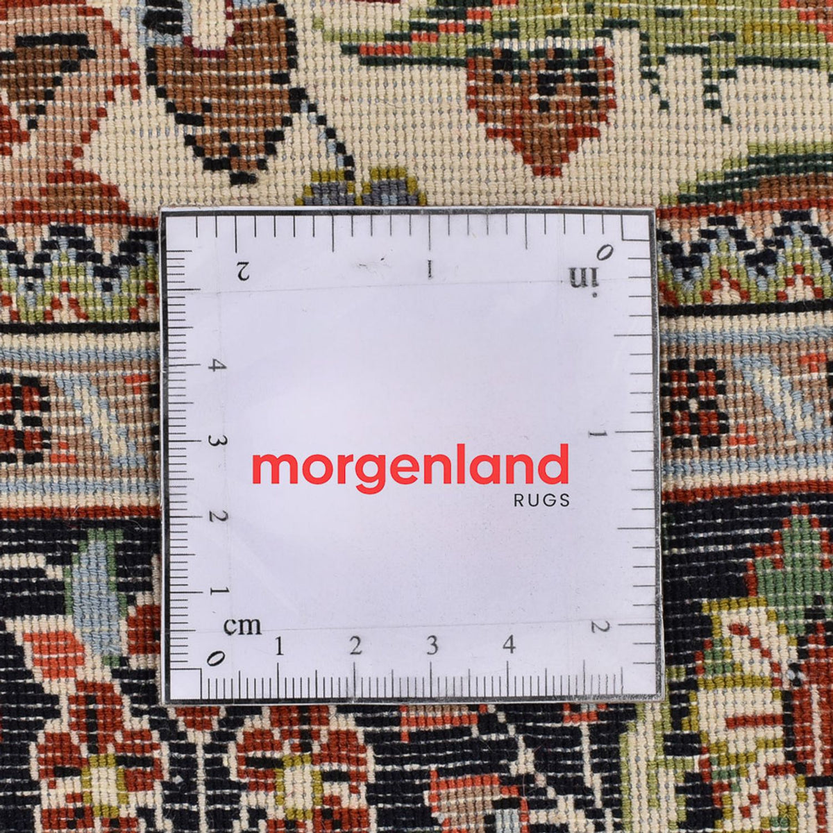 Biegacz Perski dywan - Ghom - Królewski - 203 x 63 cm - jasny beż