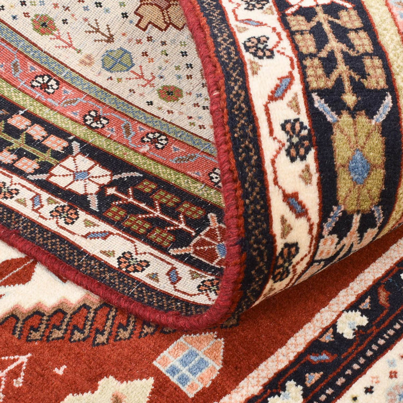 Dywan Gabbeh - Kashkuli perski - 190 x 133 cm - wielokolorowy