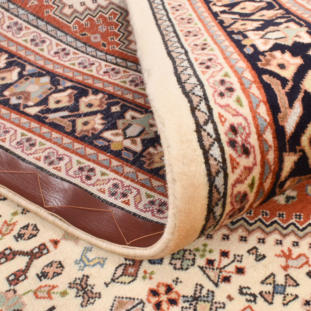 Dywan Gabbeh - Kashkuli perski - 240 x 166 cm - piaskowy