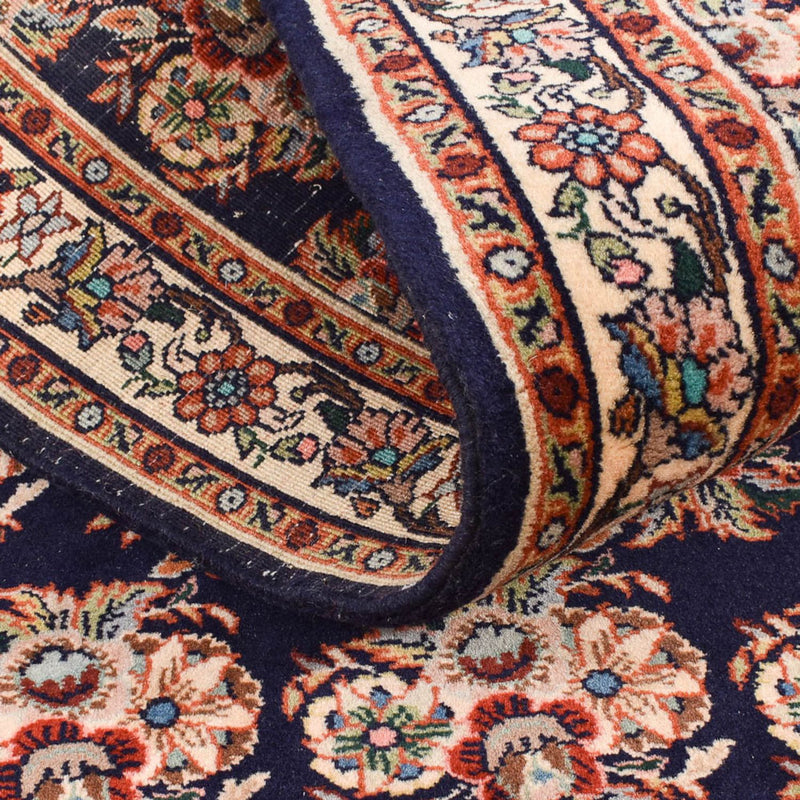 Biegacz Dywan perski - Bijar - 242 x 72 cm - ciemnoniebieski