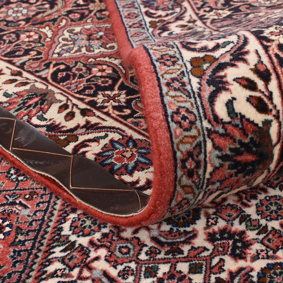 Dywan perski - Bijar kształt specjalny  - 358 x 302 cm - rdza