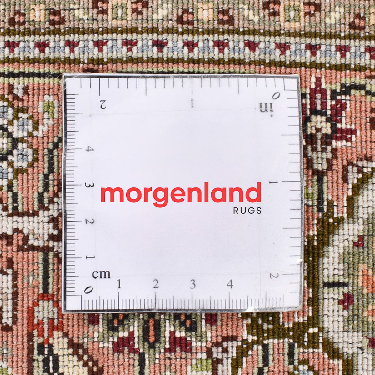 Dywan perski - Tabriz - Królewski - 210 x 151 cm - rdza