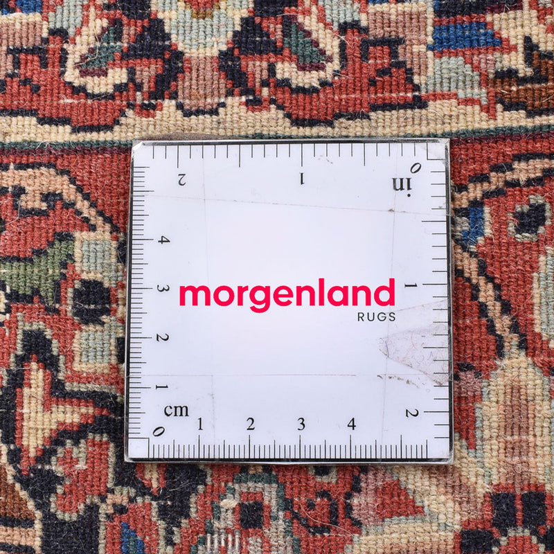 Dywan perski - Bijar kwadratowy  - 210 x 210 cm - rdza