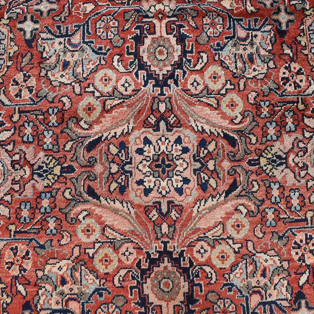 Dywan perski - Klasyczny - 431 x 322 cm - bordowa czerwień