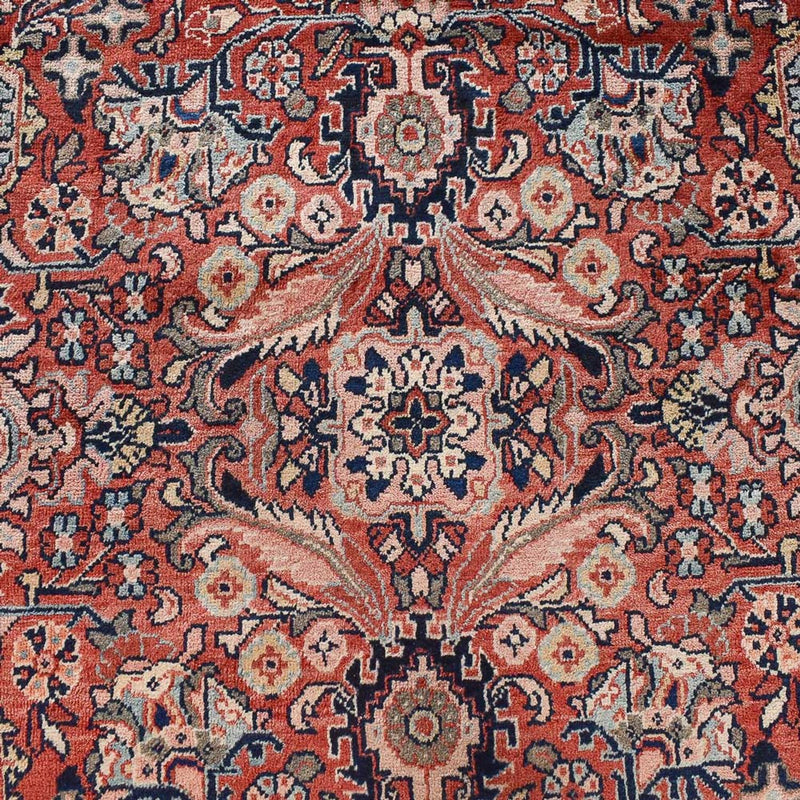 Dywan perski - Klasyczny - 431 x 322 cm - bordowa czerwień