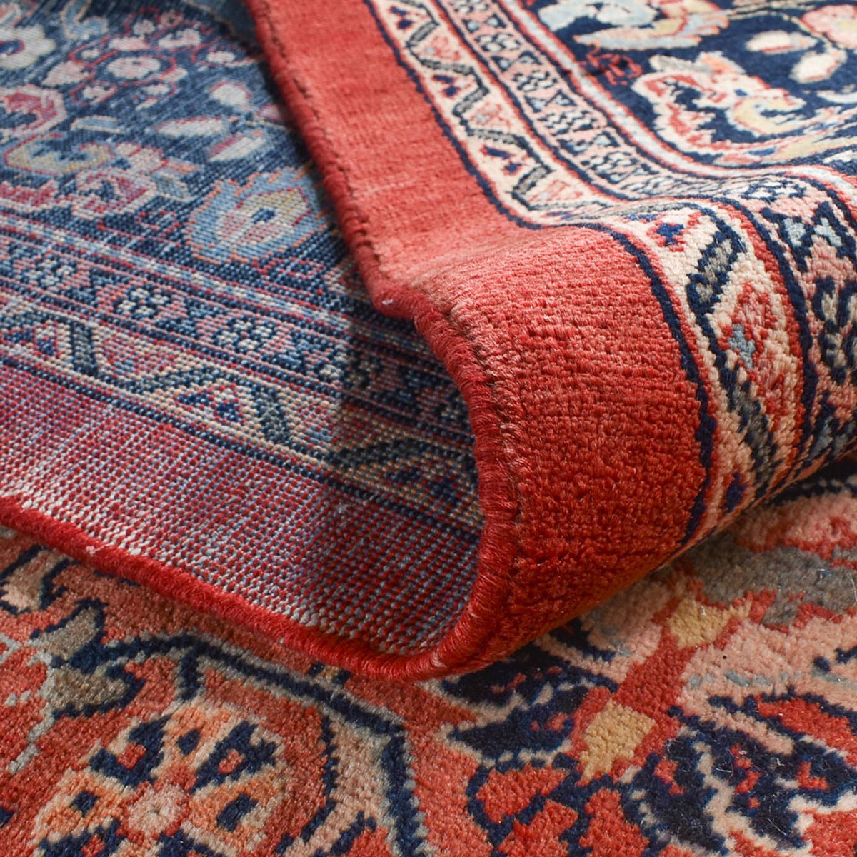 Dywan perski - Klasyczny - 431 x 322 cm - bordowa czerwień