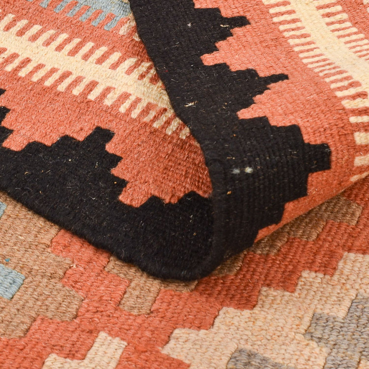 Dywan Kelim - Orientalny - 145 x 98 cm - wielokolorowy