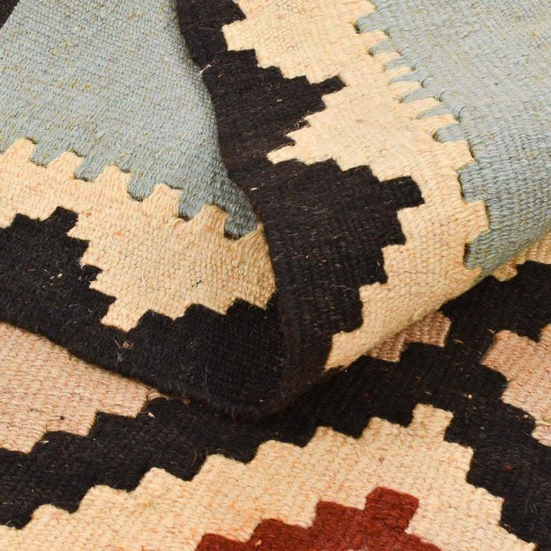 Dywan Kelim - Orientalny - 155 x 100 cm - wielokolorowy