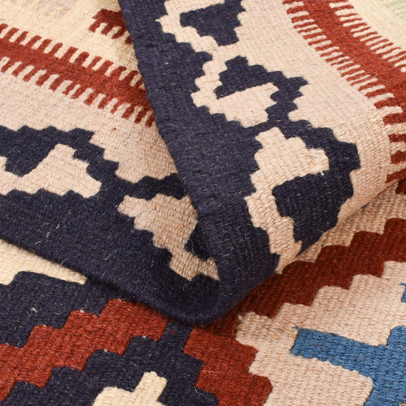 Dywan Kelim - Orientalny - 147 x 102 cm - wielokolorowy