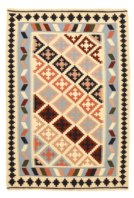 Dywan Kelim - Orientalny - 147 x 103 cm - wielokolorowy