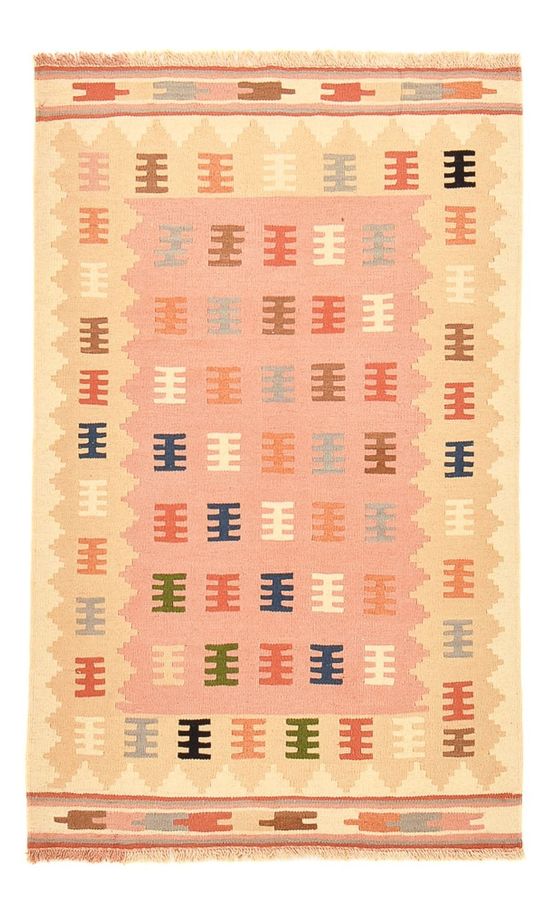 Dywan Kelim - Orientalny - 150 x 94 cm - wielokolorowy