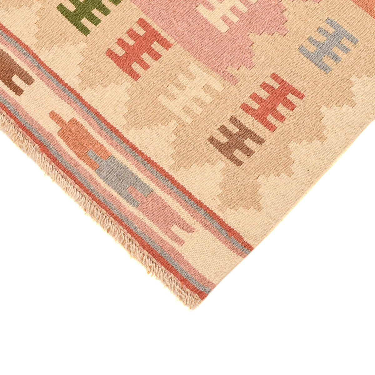 Dywan Kelim - Orientalny - 150 x 94 cm - wielokolorowy