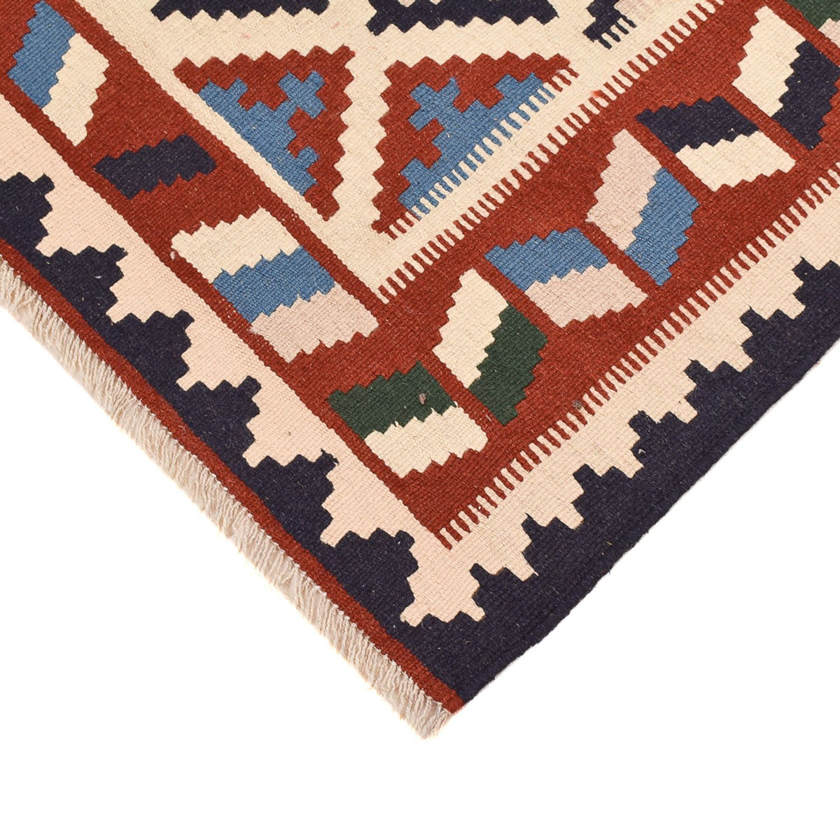 Dywan Kelim - Orientalny - 148 x 100 cm - wielokolorowy