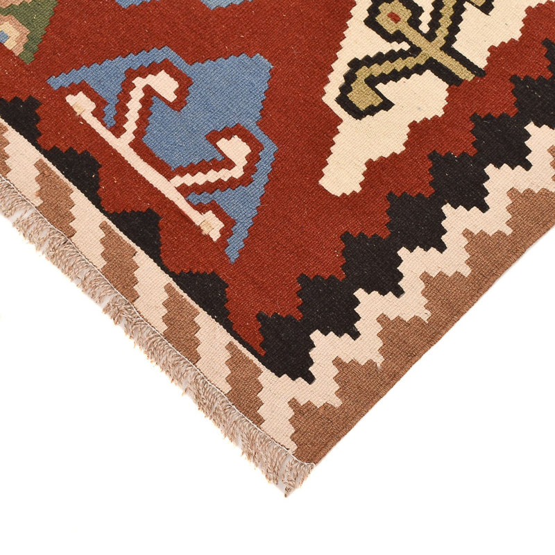 Dywan Kelim - Orientalny - 146 x 100 cm - wielokolorowy