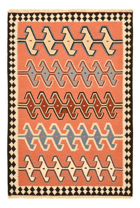 Dywan Kelim - Orientalny - 152 x 104 cm - wielokolorowy