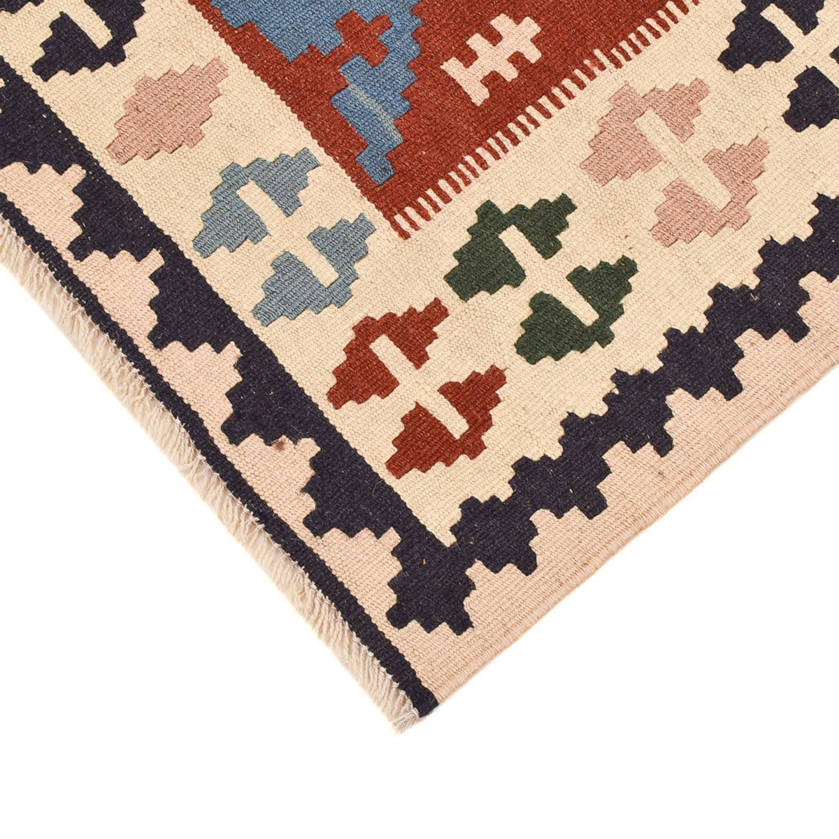 Dywan Kelim - Orientalny - 142 x 100 cm - wielokolorowy