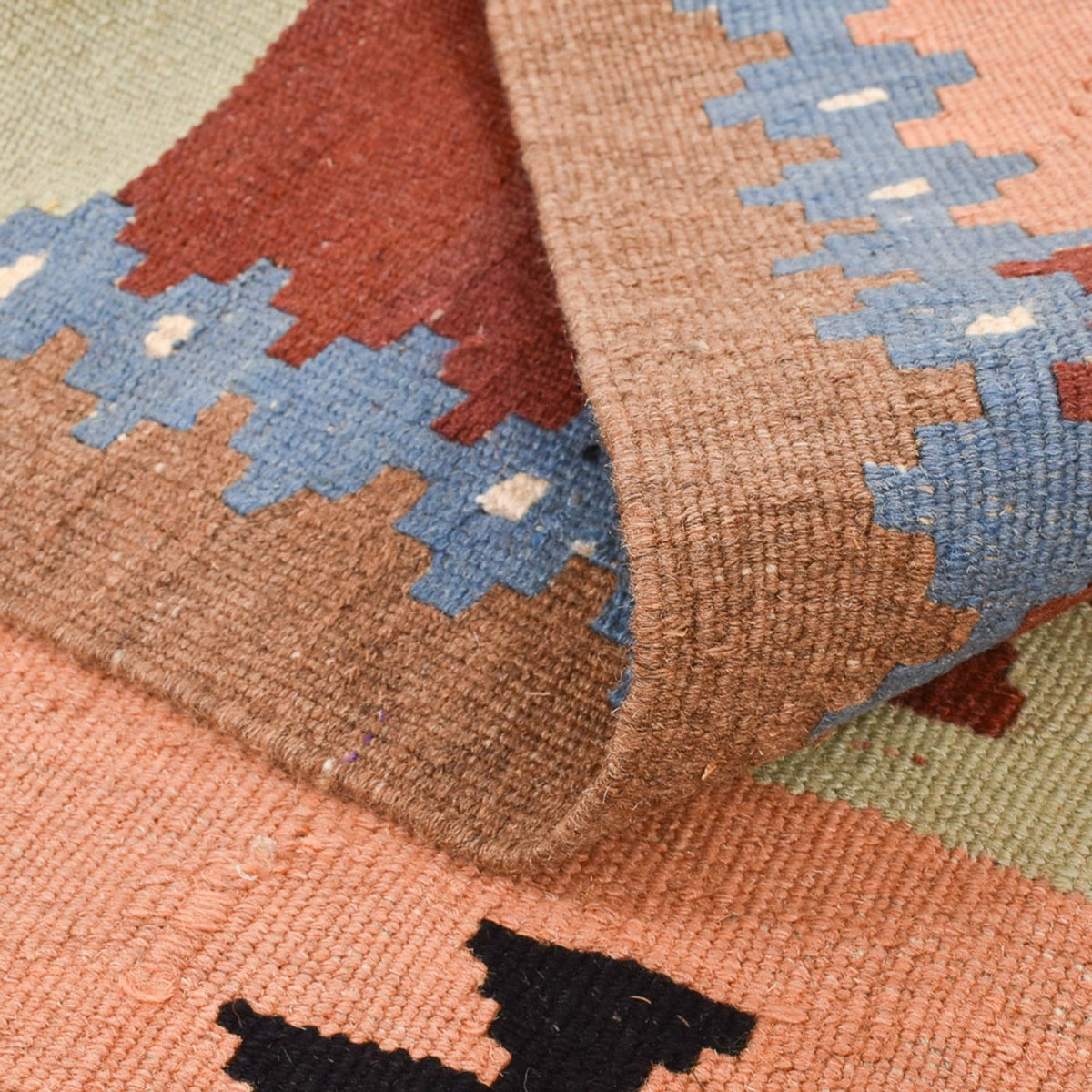 Dywan Kelim - Orientalny - 150 x 100 cm - wielokolorowy