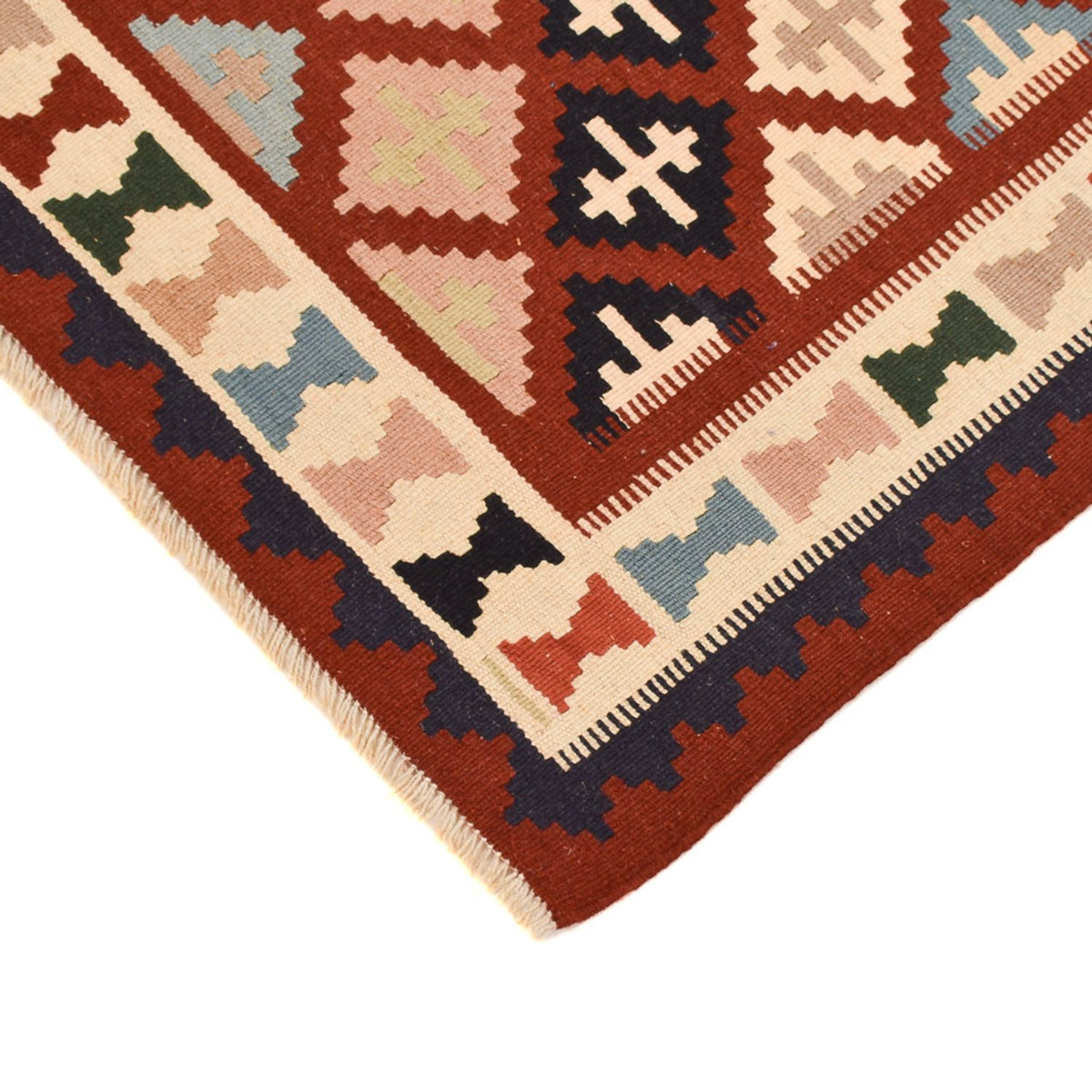 Dywan Kelim - Orientalny - 150 x 100 cm - wielokolorowy