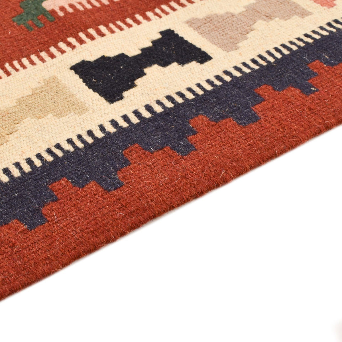 Dywan Kelim - Orientalny - 150 x 100 cm - wielokolorowy