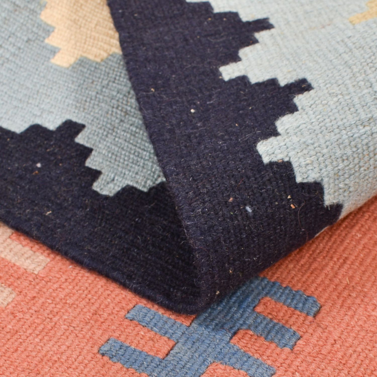 Dywan Kelim - Orientalny - 143 x 100 cm - wielokolorowy