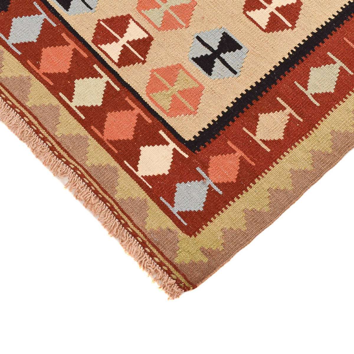 Dywan Kelim - Orientalny - 152 x 107 cm - wielokolorowy